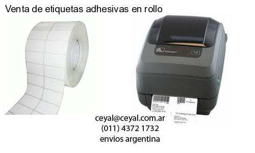 Venta de etiquetas adhesivas en rollo