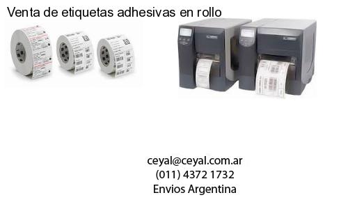 Venta de etiquetas adhesivas en rollo