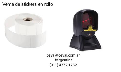 Venta de stickers en rollo