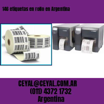 146 etiquetas en rollo en Argentina