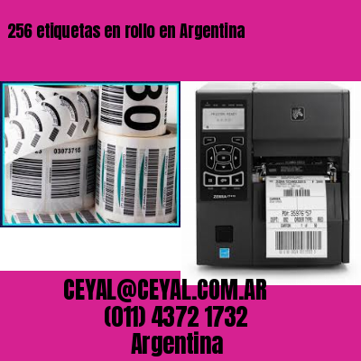 256 etiquetas en rollo en Argentina