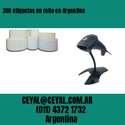 396 etiquetas en rollo en Argentina