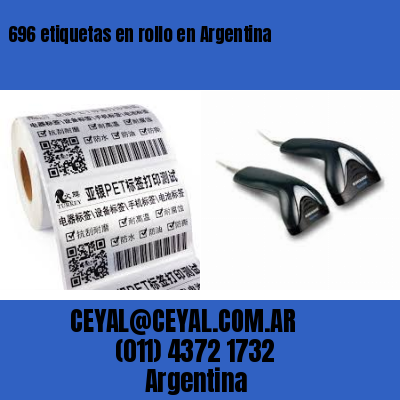 696 etiquetas en rollo en Argentina