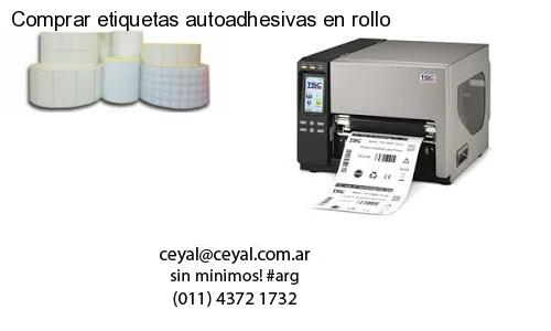 Comprar etiquetas autoadhesivas en rollo