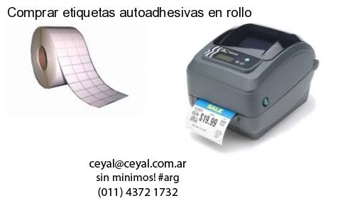 Comprar etiquetas autoadhesivas en rollo