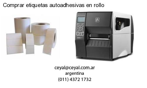 Comprar etiquetas autoadhesivas en rollo