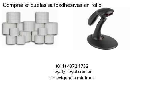 Comprar etiquetas autoadhesivas en rollo