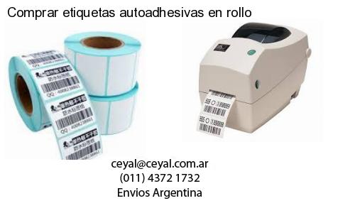 Comprar etiquetas autoadhesivas en rollo