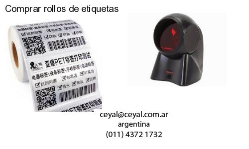 Comprar rollos de etiquetas