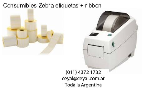 Consumibles Zebra etiquetas   ribbon