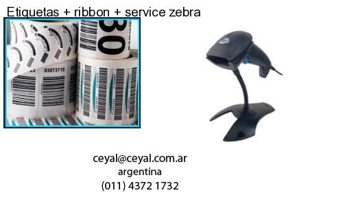 Etiquetas   ribbon   service zebra