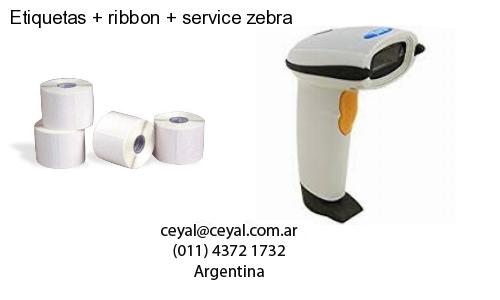 Etiquetas   ribbon   service zebra