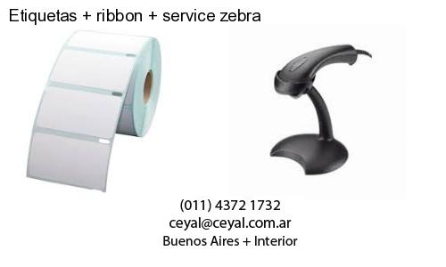 Etiquetas   ribbon   service zebra