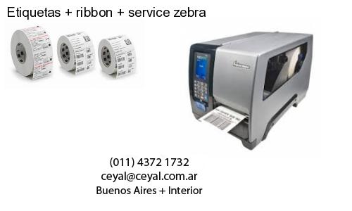 Etiquetas   ribbon   service zebra