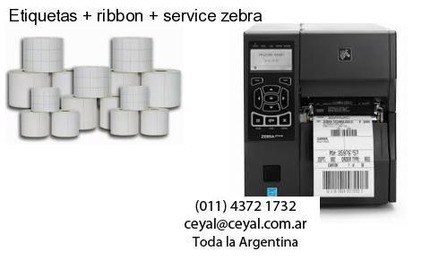 Etiquetas   ribbon   service zebra