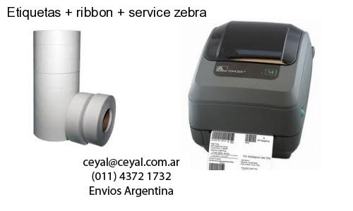 Etiquetas   ribbon   service zebra