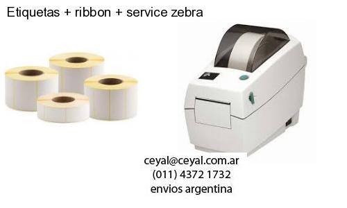 Etiquetas   ribbon   service zebra