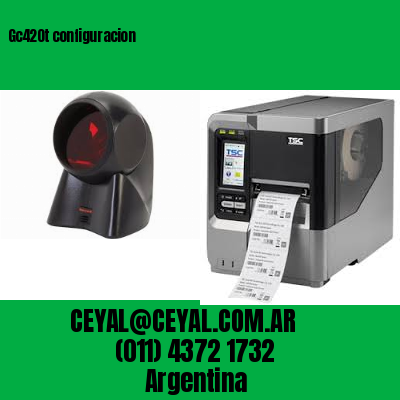 Gc420t configuracion