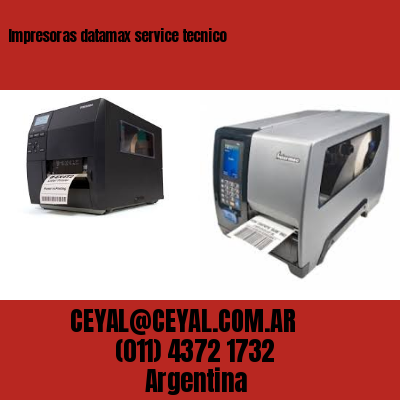 Impresoras datamax service tecnico