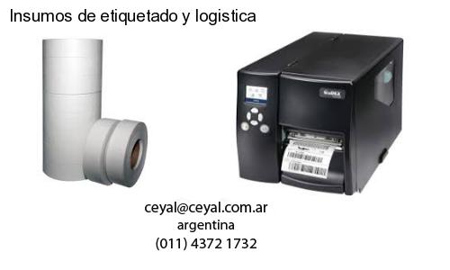 Insumos de etiquetado y logistica