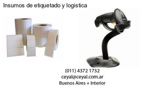 Insumos de etiquetado y logistica