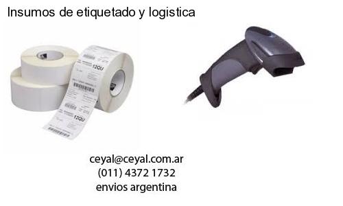 Insumos de etiquetado y logistica