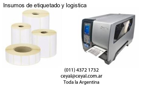 Insumos de etiquetado y logistica