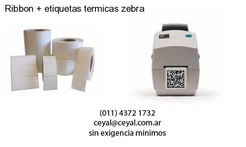 Ribbon   etiquetas termicas zebra