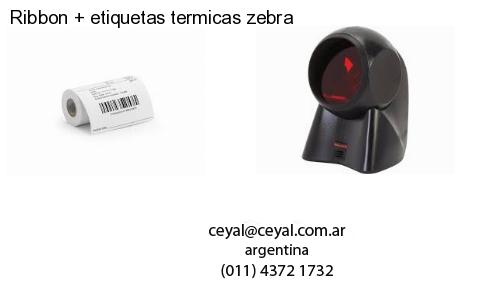 Ribbon   etiquetas termicas zebra