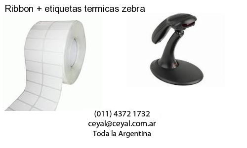 Ribbon   etiquetas termicas zebra