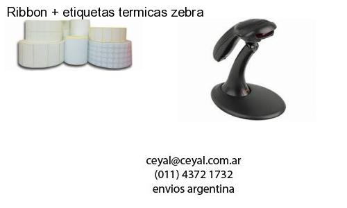 Ribbon   etiquetas termicas zebra