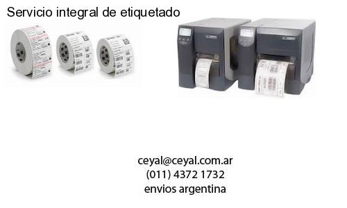 Servicio integral de etiquetado