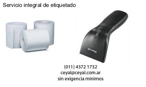 Servicio integral de etiquetado