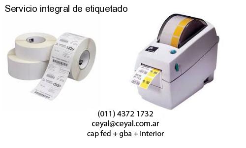 Servicio integral de etiquetado