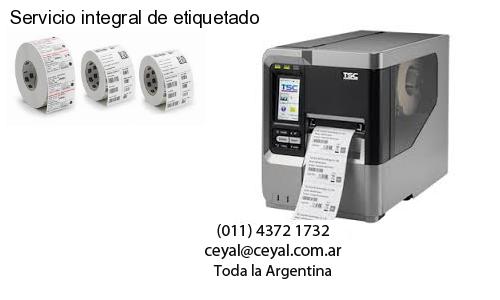 Servicio integral de etiquetado