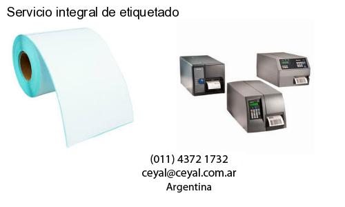 Servicio integral de etiquetado