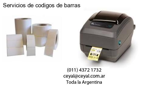 Servicios de codigos de barras