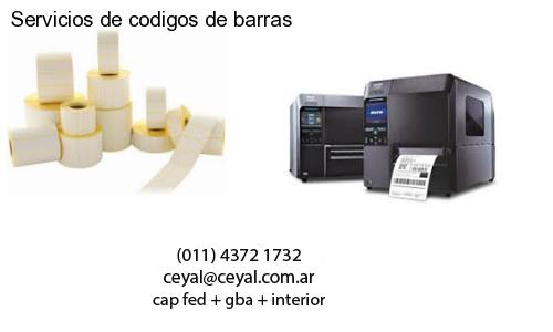 Servicios de codigos de barras