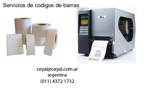 Servicios de codigos de barras