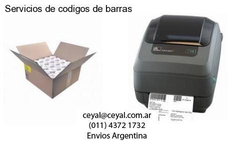 Servicios de codigos de barras