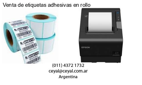 Venta de etiquetas adhesivas en rollo