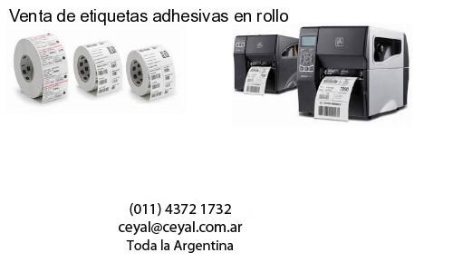 Venta de etiquetas adhesivas en rollo