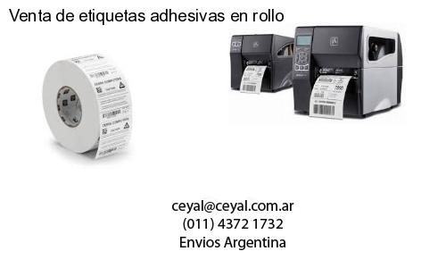 Venta de etiquetas adhesivas en rollo