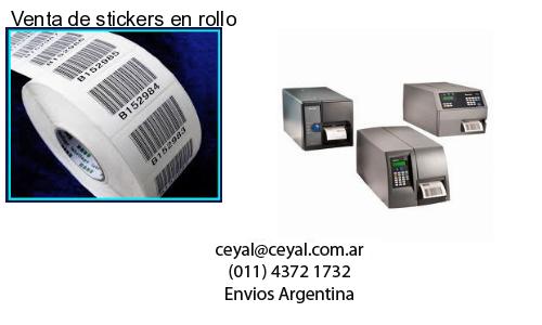 Venta de stickers en rollo