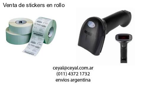 Venta de stickers en rollo