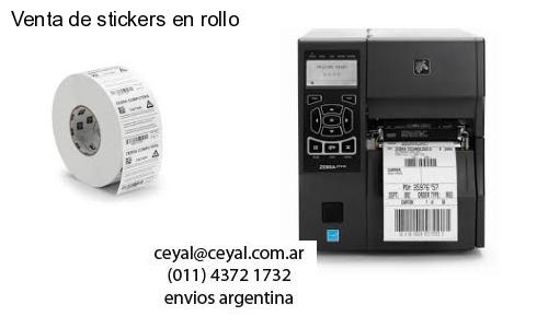 Venta de stickers en rollo