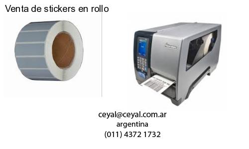 Venta de stickers en rollo