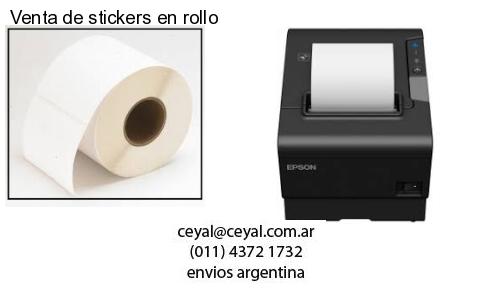 Venta de stickers en rollo