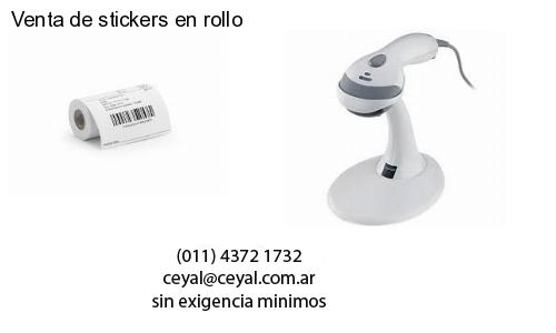 Venta de stickers en rollo