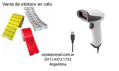 Venta de stickers en rollo